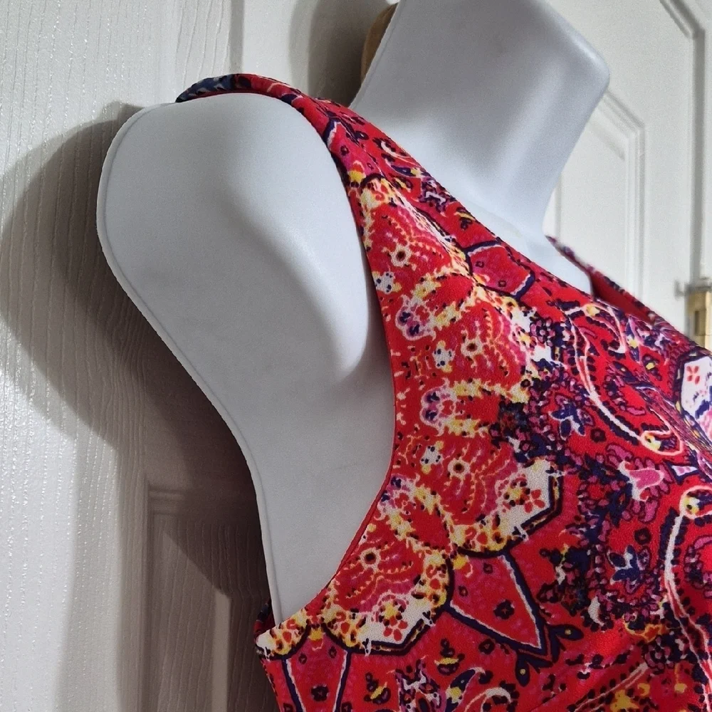 Alyx Multicolor Kaleidoscope Dress Above The Knee Size 4